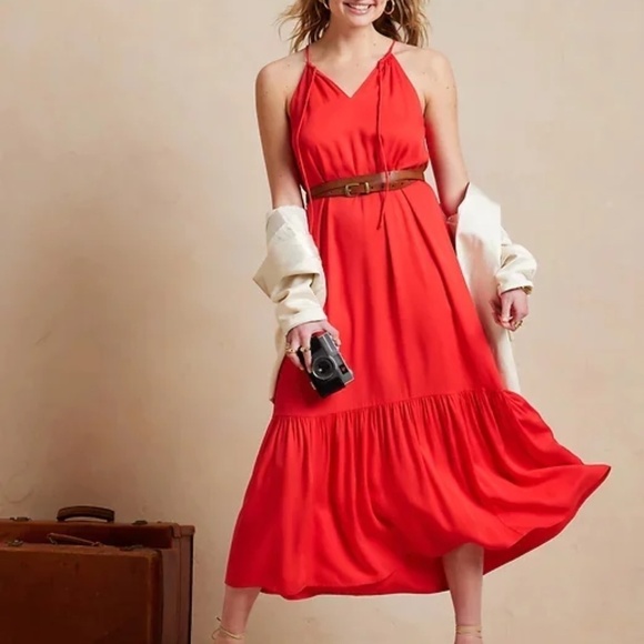 Banana Republic Halter Maxi Dress NWT - Picture 5 of 5